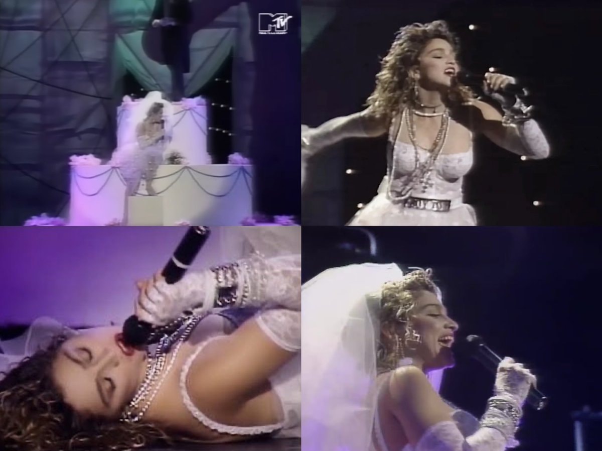 Madonna Like A Virgin VMAs