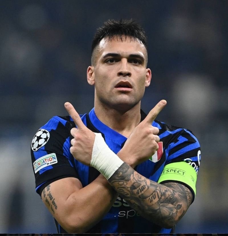 Lautaro Martínez ranked 22nd in Ballon d'Or