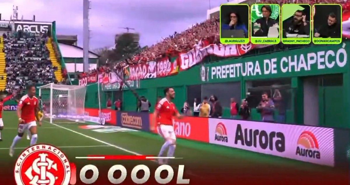 Bruno Henrique goal for Internacional