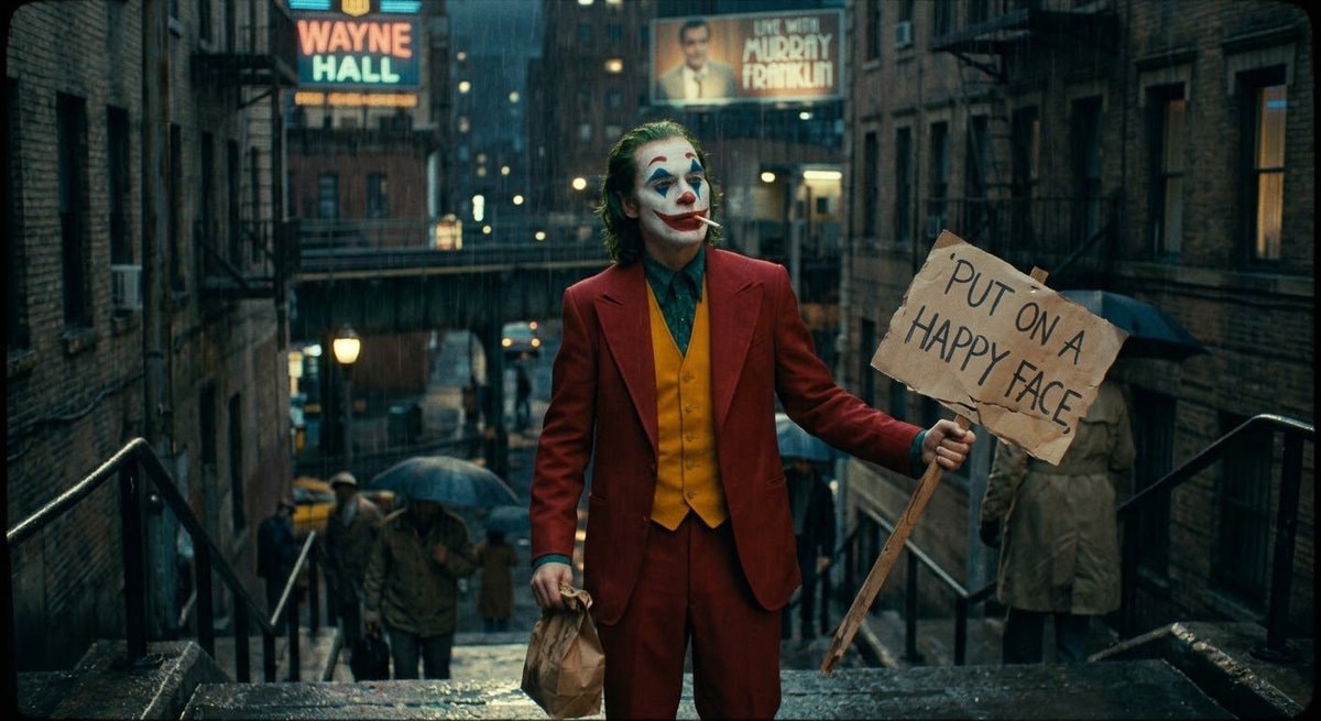 Joker 2019 Arthur Fleck staircase scene