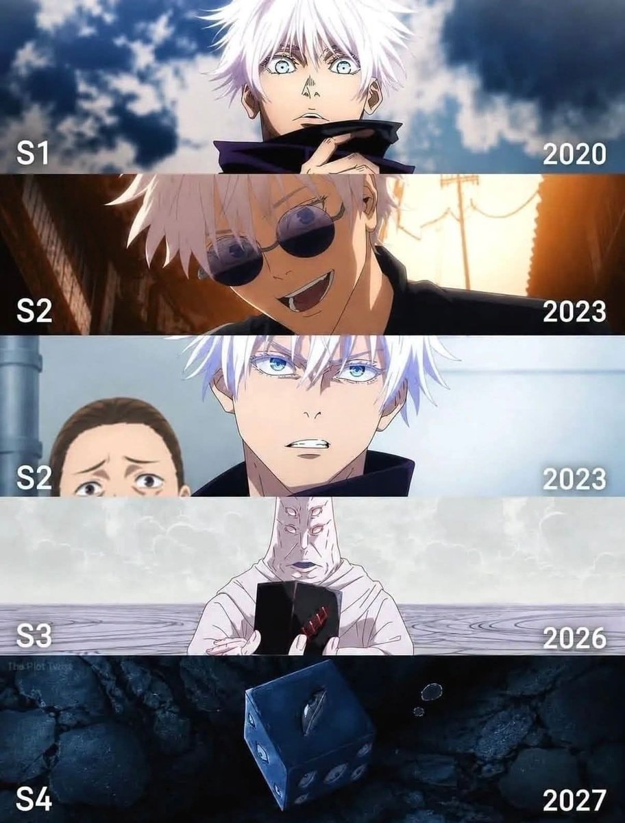 Satoru Gojo seven years Jujutsu Kaisen