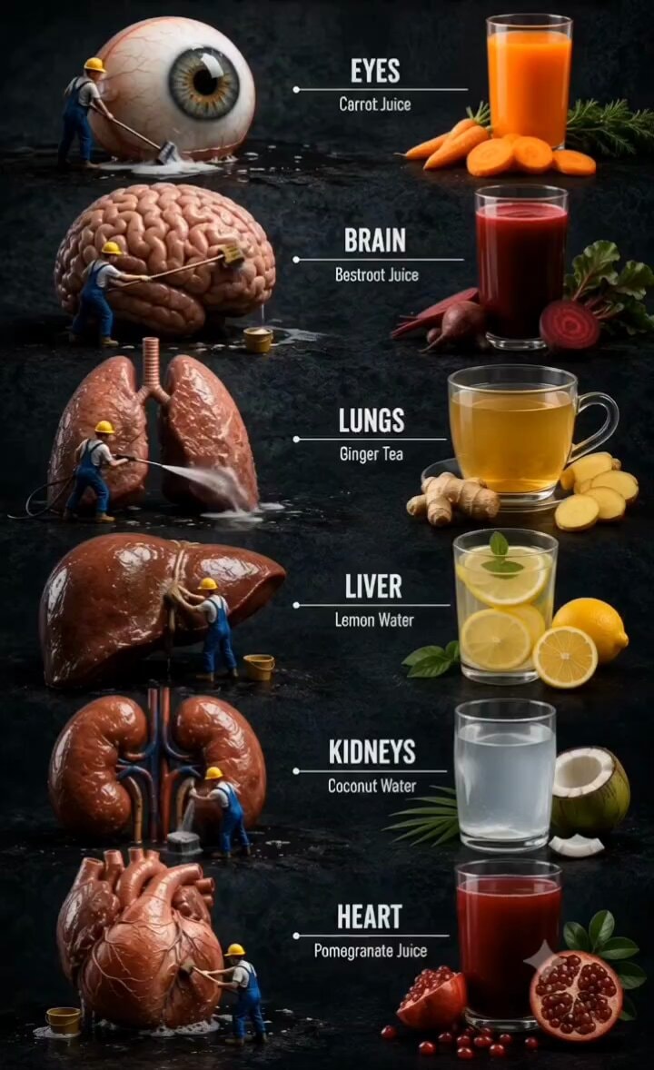 Organ healing drinks guide