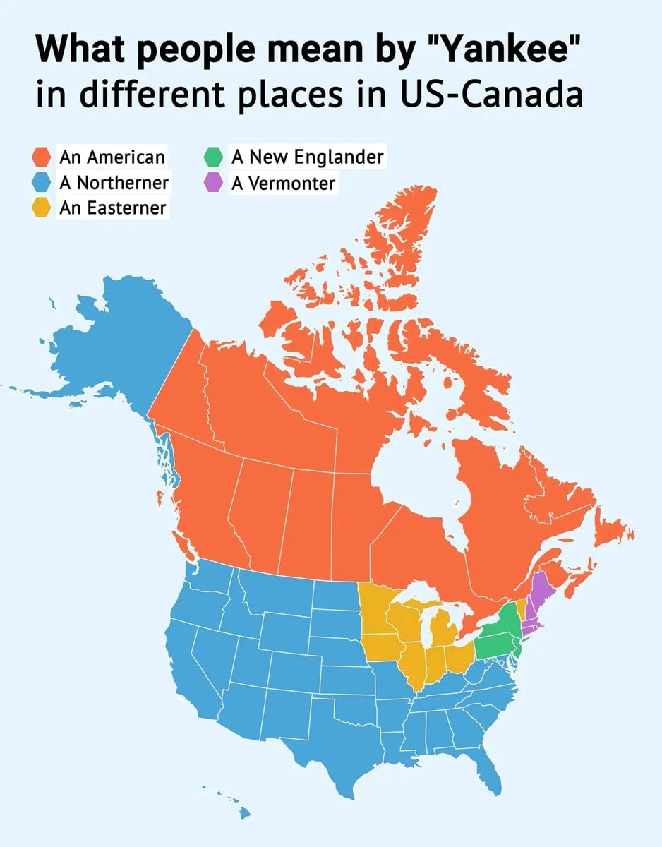 Yankee definitions map