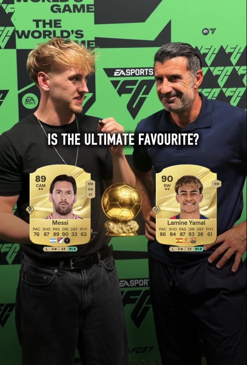 Figo picks Ballon d'Or winners