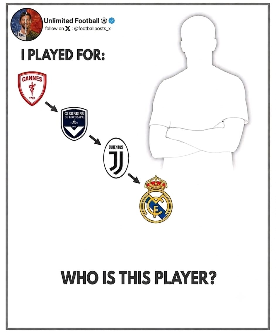 Guess the player Cannes to Real Madrid