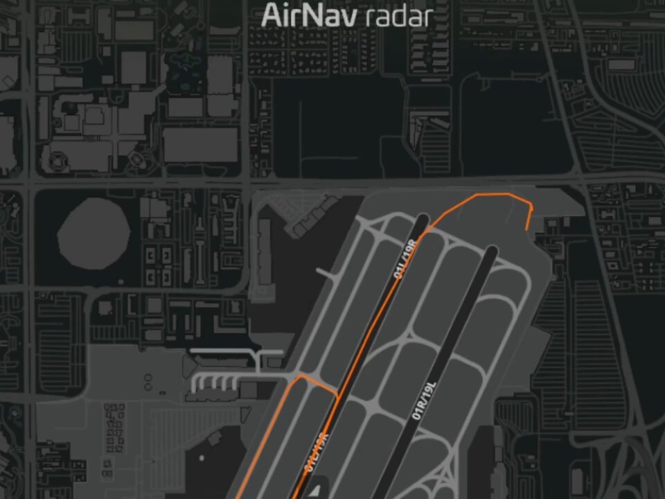 Private jet overruns Harry Reid runway