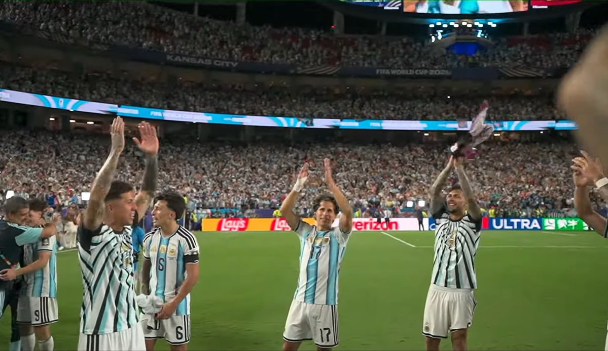 Argentina World Cup celebration (photo 3 of 4)
