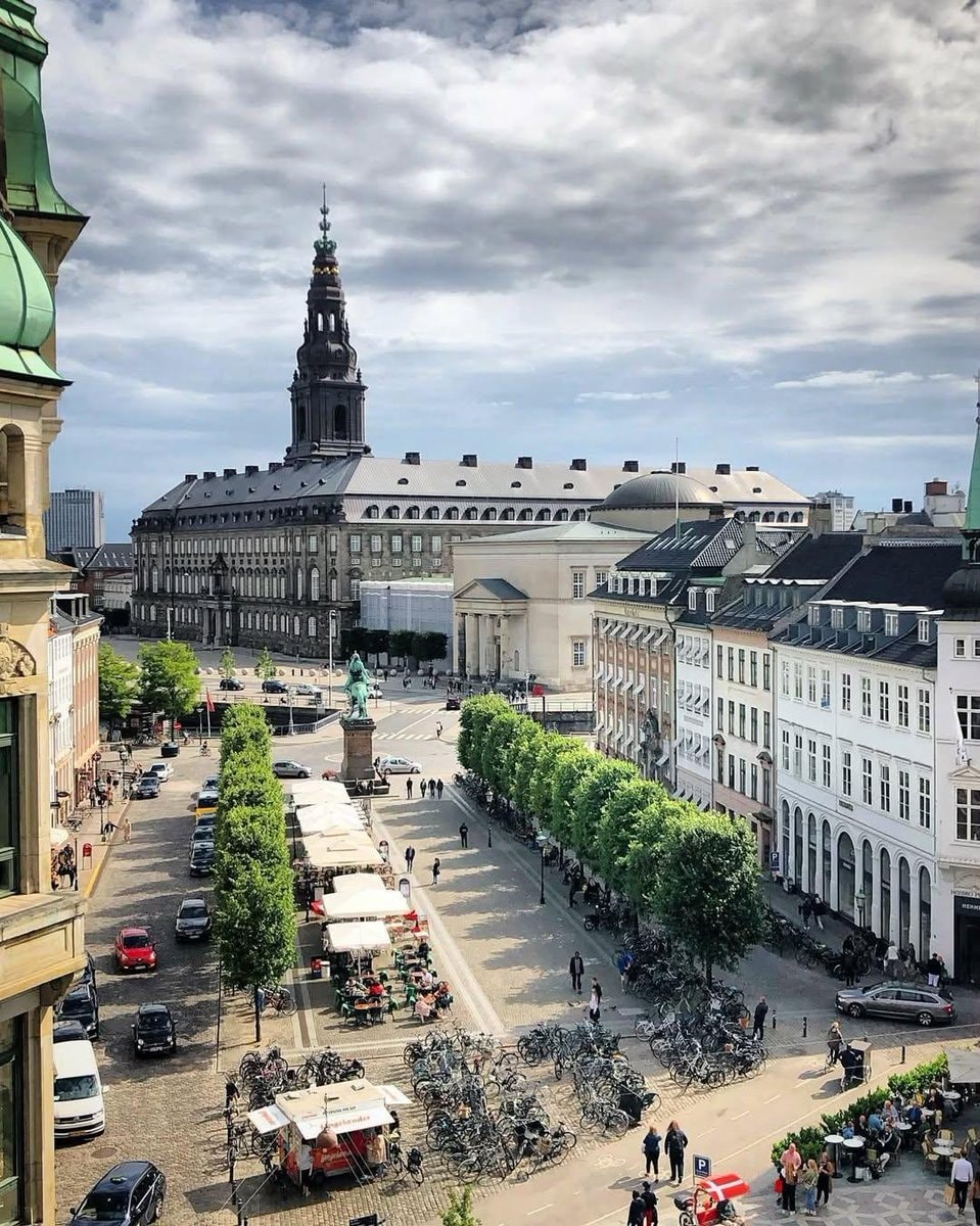 Copenhagen cycling street