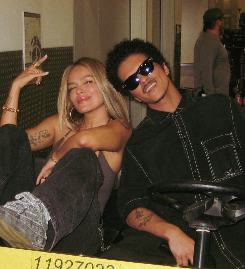 Karol G and Bruno Mars Still set (photo 2 of 2)
