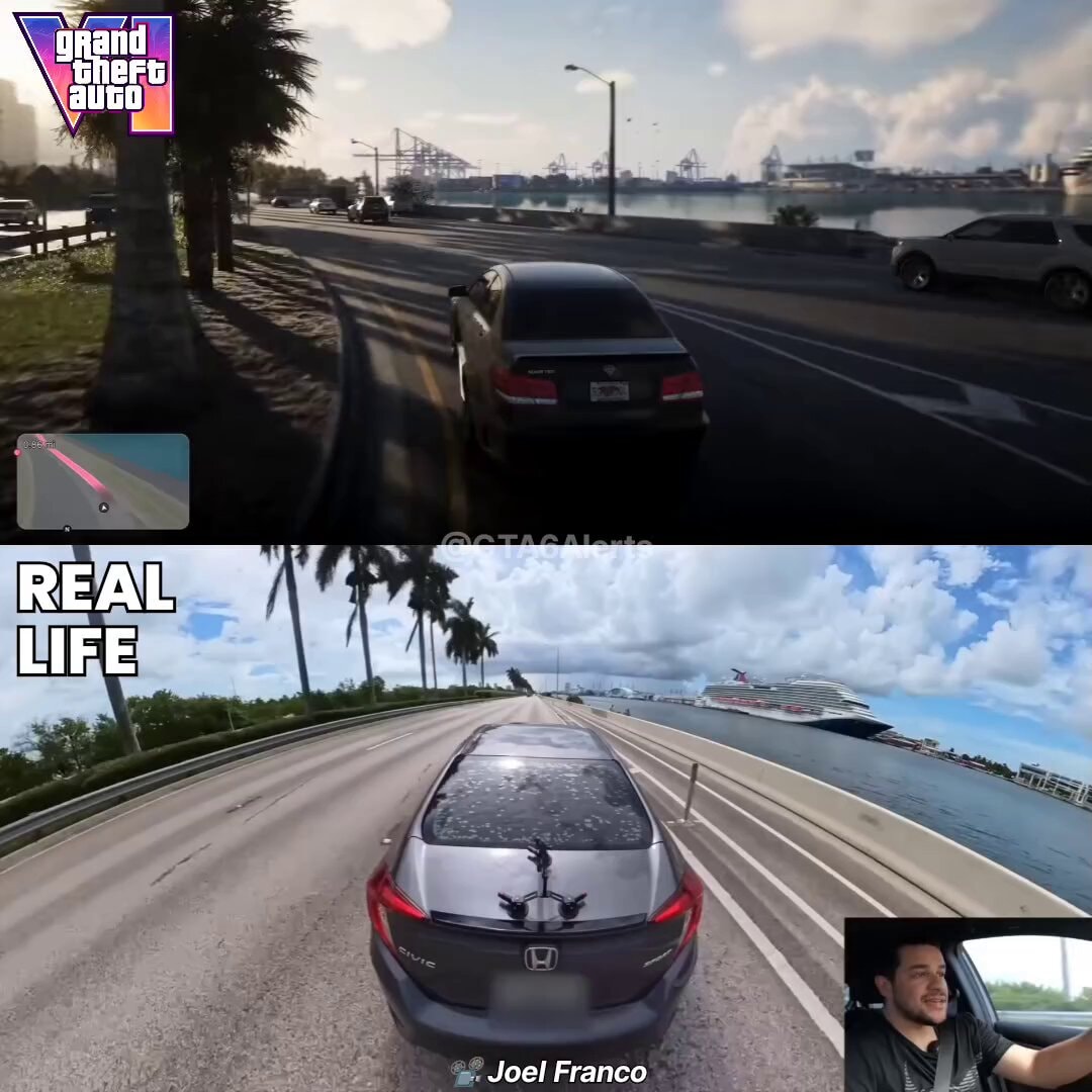 GTA 6 vs MacArthur Causeway