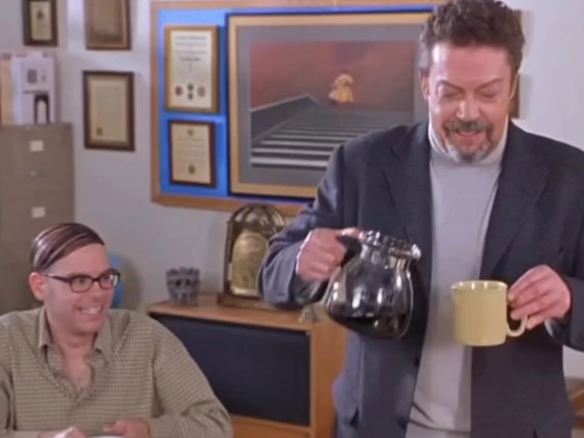 Tim Curry Scary Movie 2 scene
