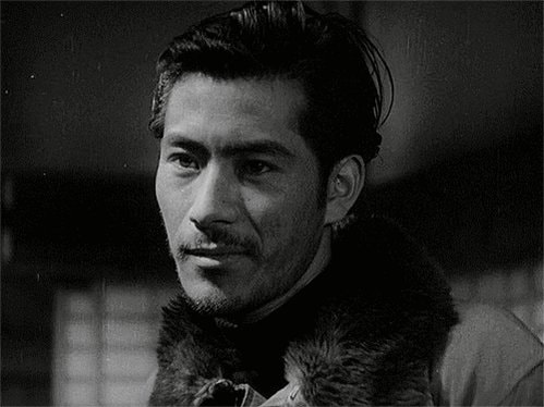 Toshirō Mifune cinema face cards
