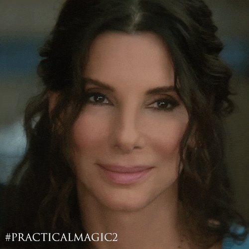 #SandraBullock PracticalMagic2 GIF