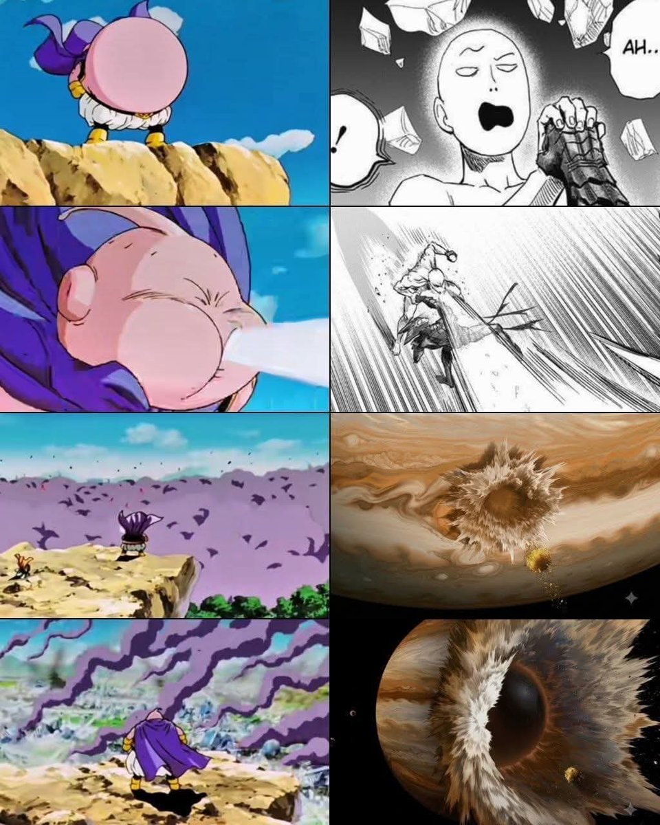 Buu and Saitama