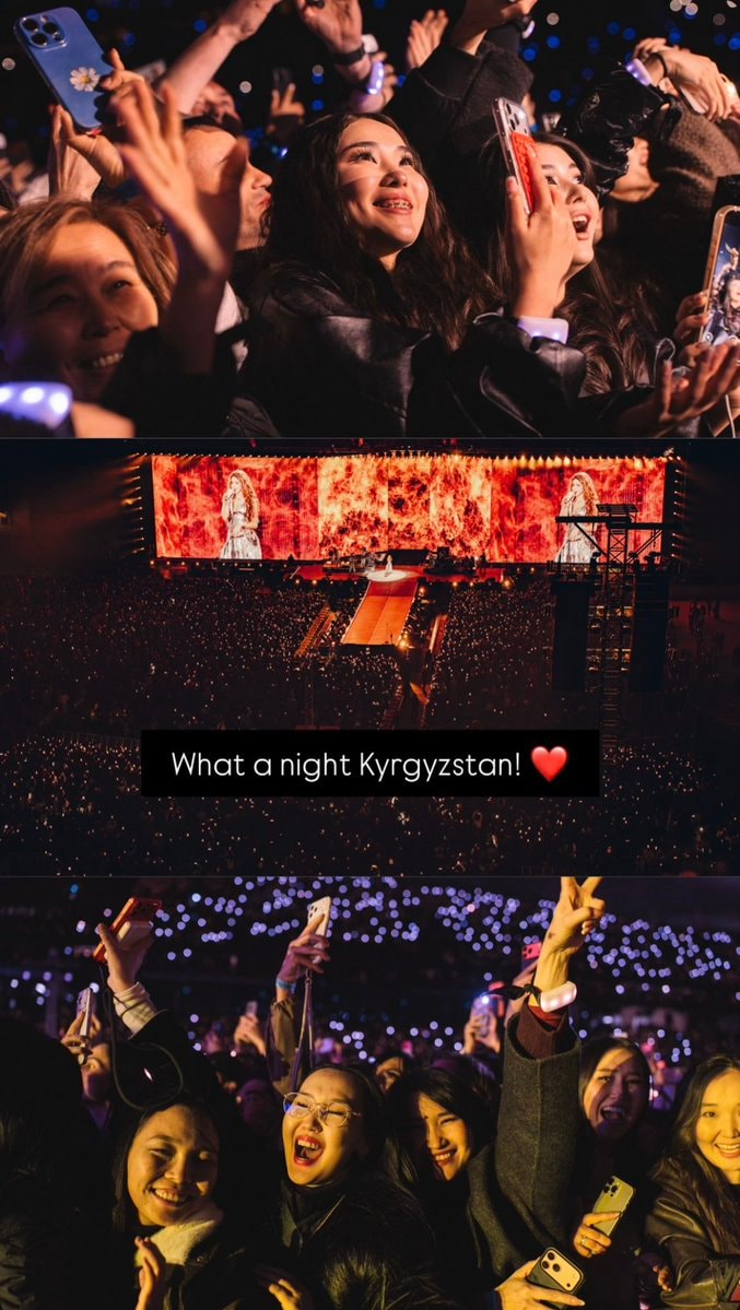 Shakira Kyrgyzstan concert