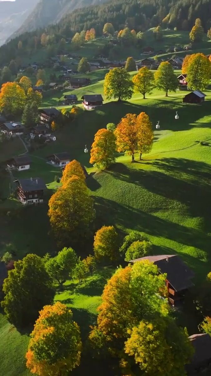 Grindelwald Switzerland autumn