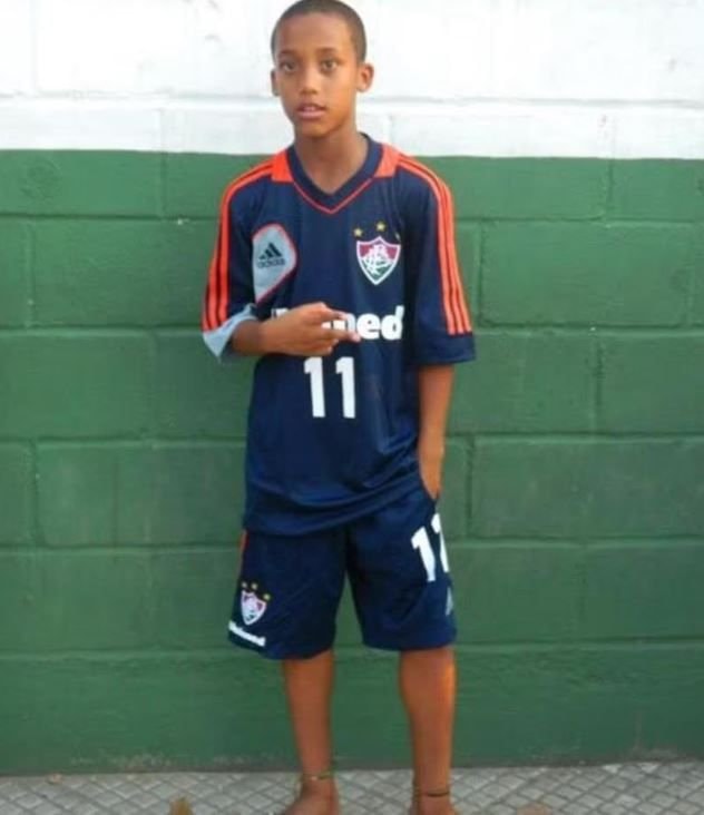 young boy soccer uniform