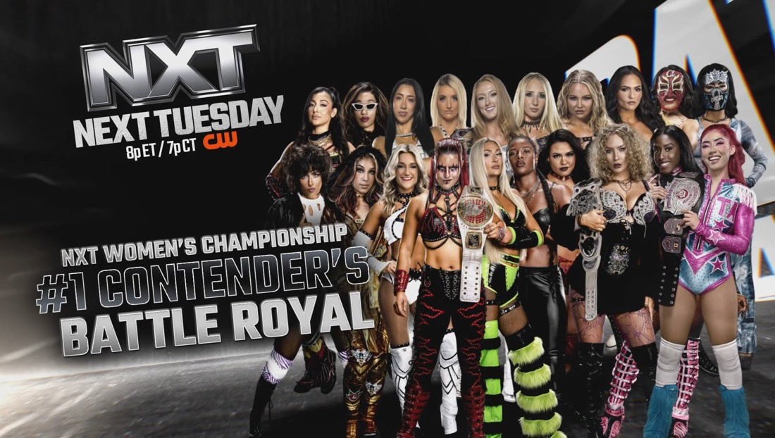 NXT Women's Championship Battle Royal participants