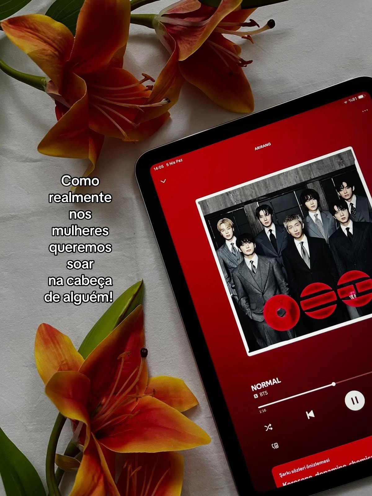 BTS NORMAL music player