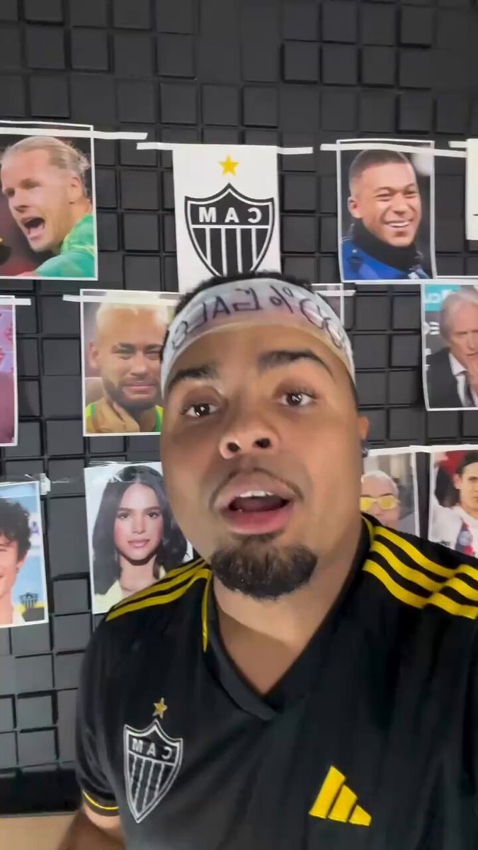 Atlético Mineiro fan displays Neymar ex-rivals