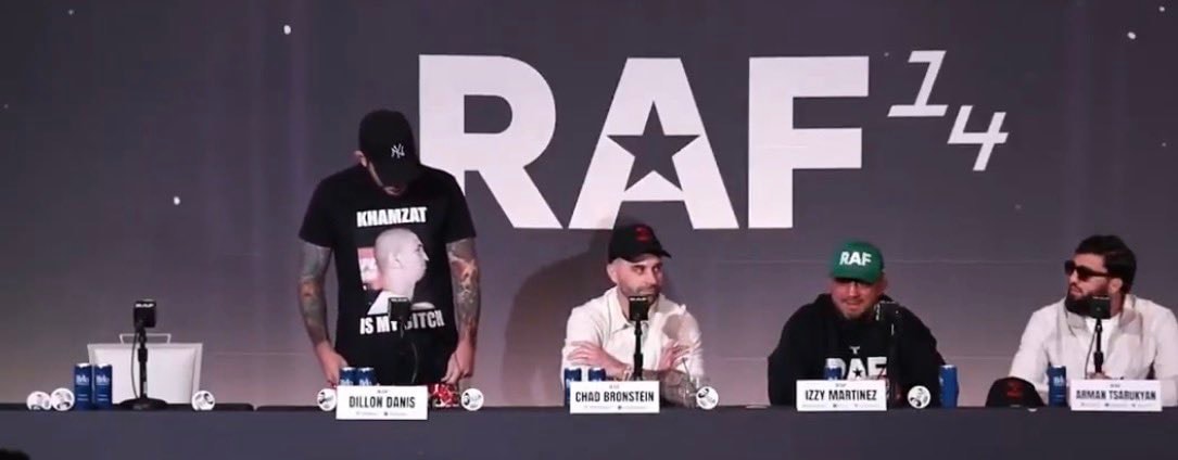 Dillon Danis RAF Wrestling shirt Dillon Danis RAF Wrestling shirt