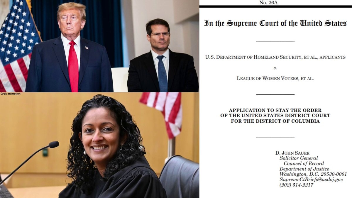 Trump and Sauer SCOTUS filing on SAVE system