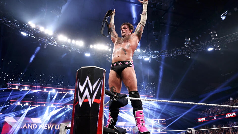 CM Punk and Kenny Omega WWE AEW Champions