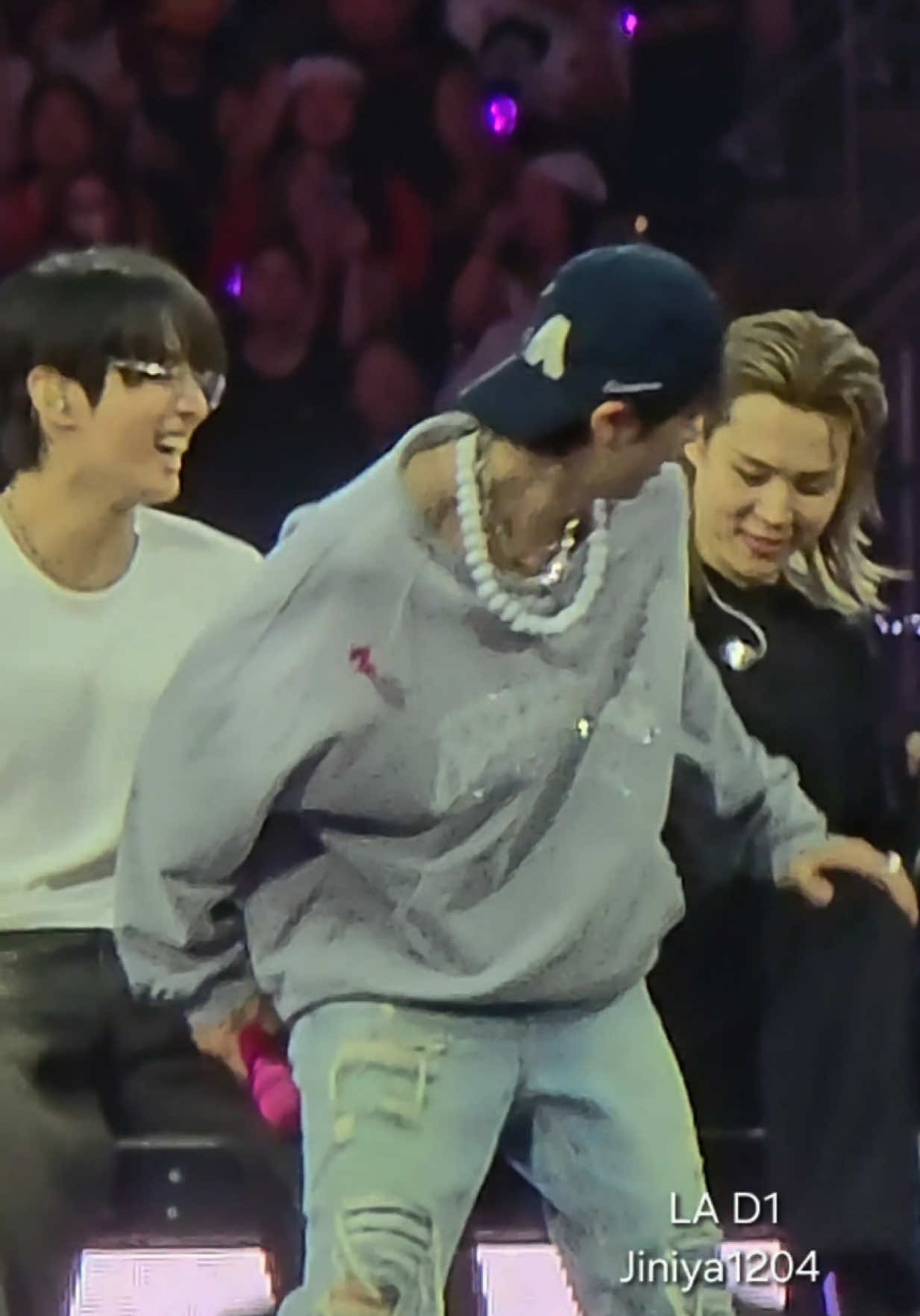 Jungkook teasing Jin
