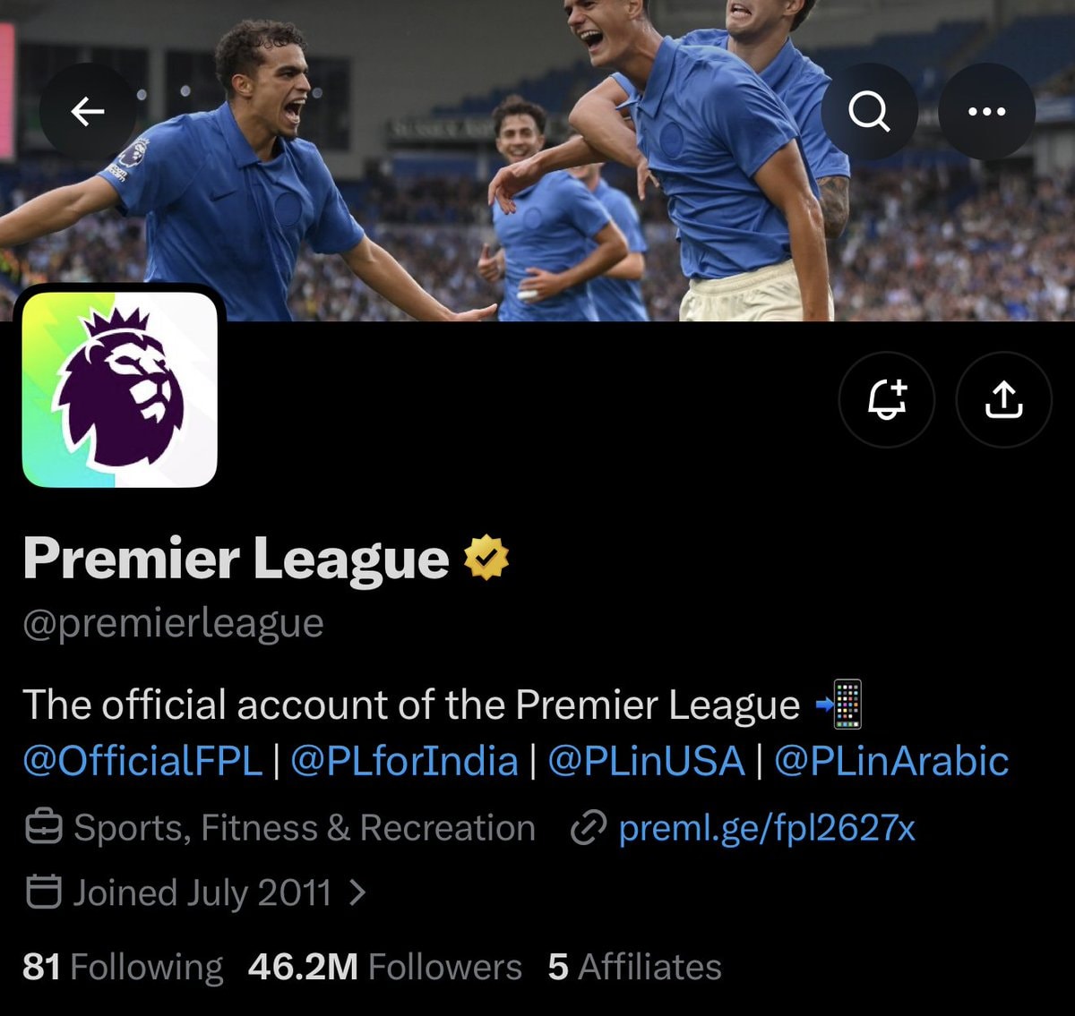 Manchester City fans unfollow Premier League
