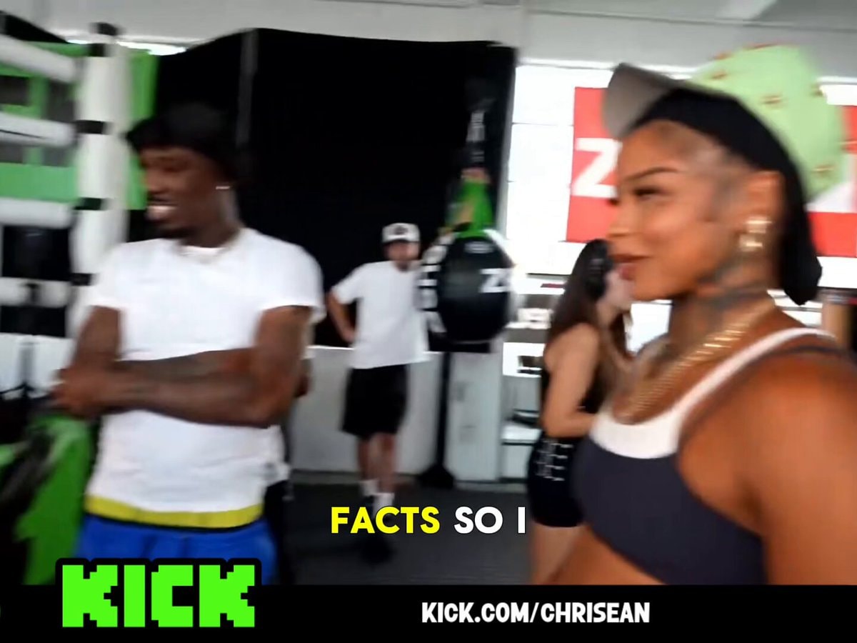 Chrisean Rock Adrien Broner gym