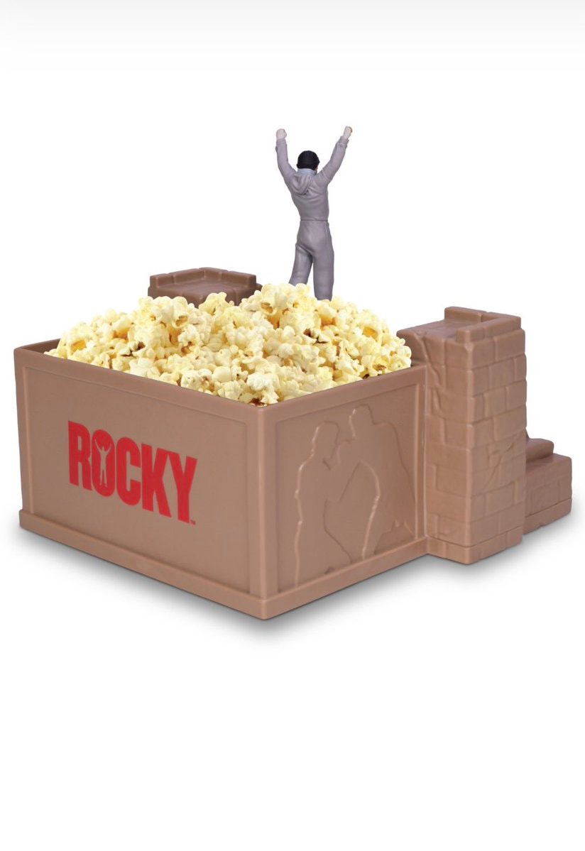ROCKY 50th anniversary popcorn bucket (photo 2 of 2)