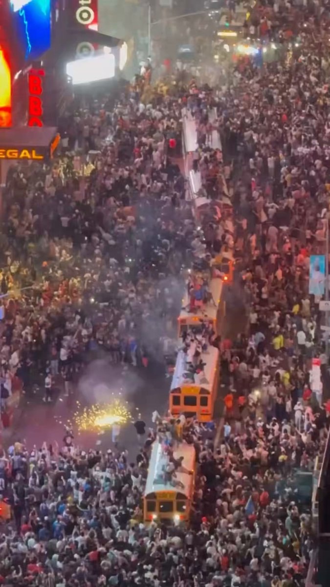 NYC championship celebration