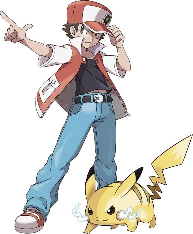 Red and Pikachu statue Wisconsin (photo 2 of 2)