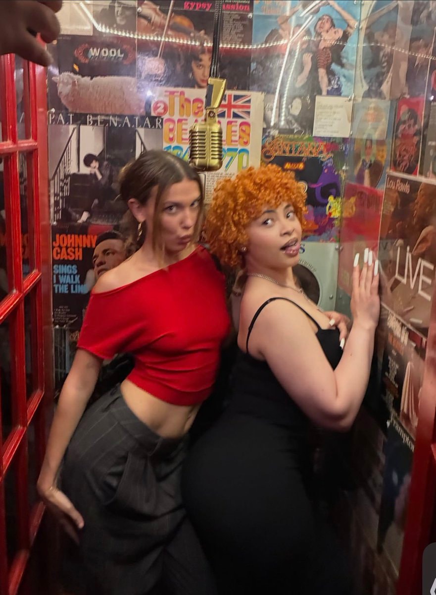 Ice Spice Millie Bobby Brown (photo 2 of 2)