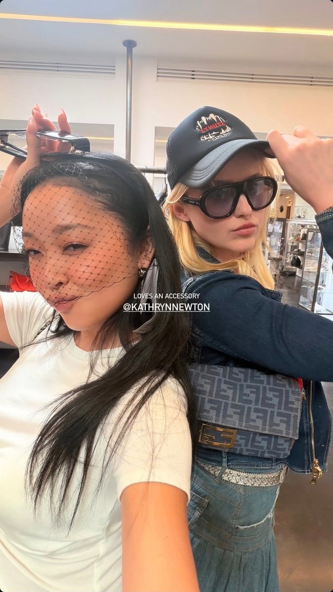 Lana Condor Kathryn Newton IG Post