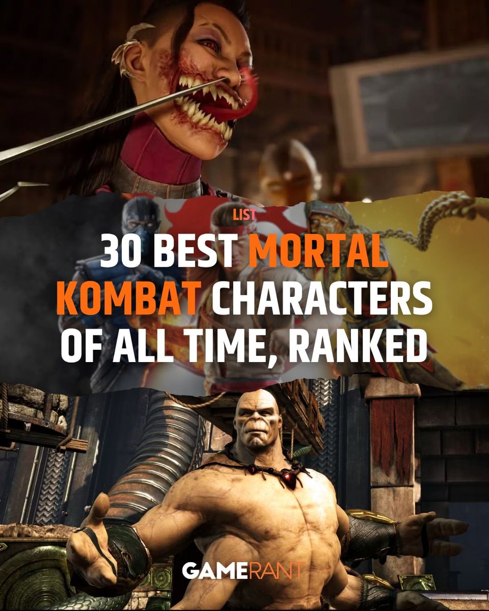 30 Best Mortal Kombat Characters Ranked