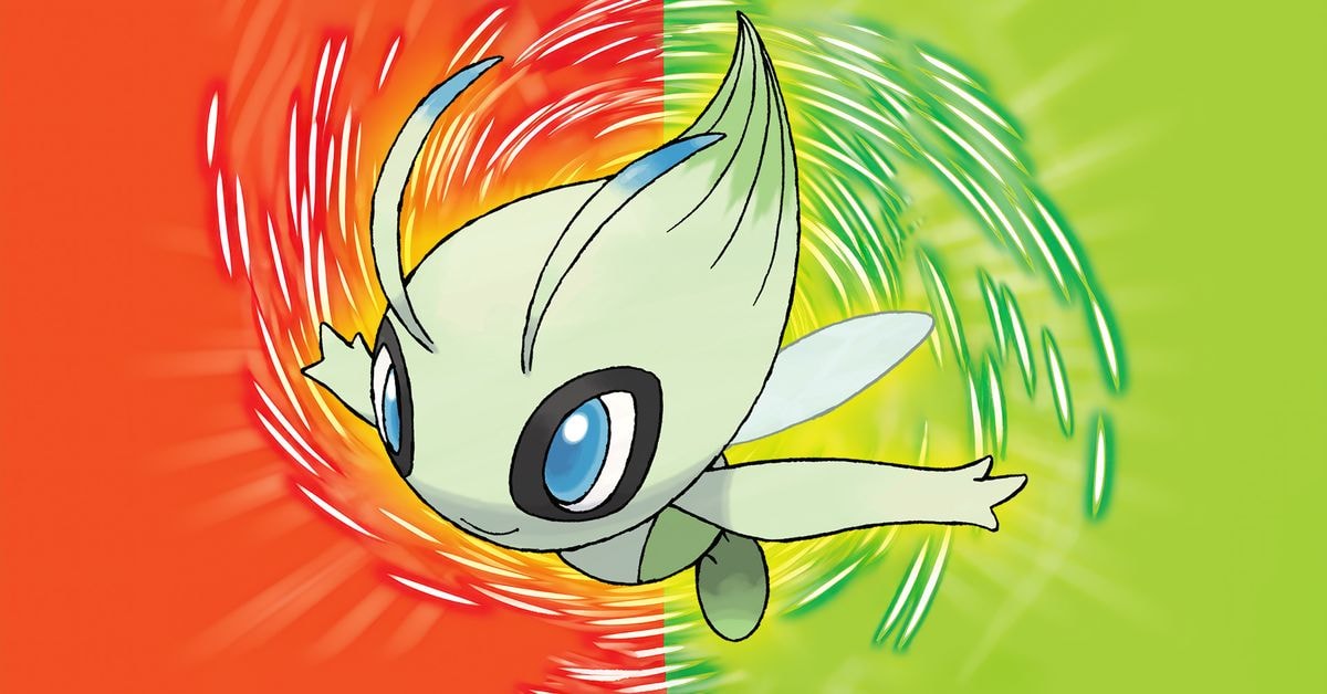 Celebi in Pokemon FireRed and LeafGreen