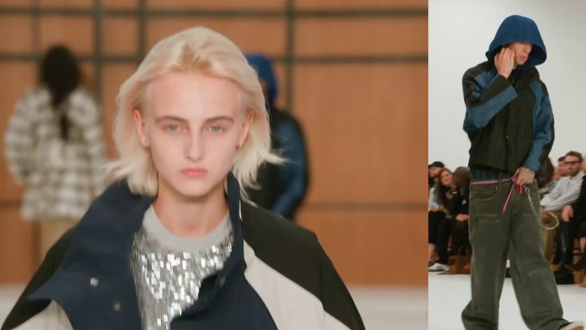Central Cee Burberry London Fashion Week