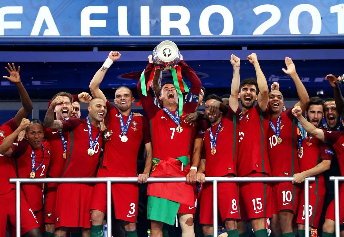 Cristiano Ronaldo Portugal UEFA EURO 2016 win Cristiano Ronaldo Portugal UEFA EURO 2016 win