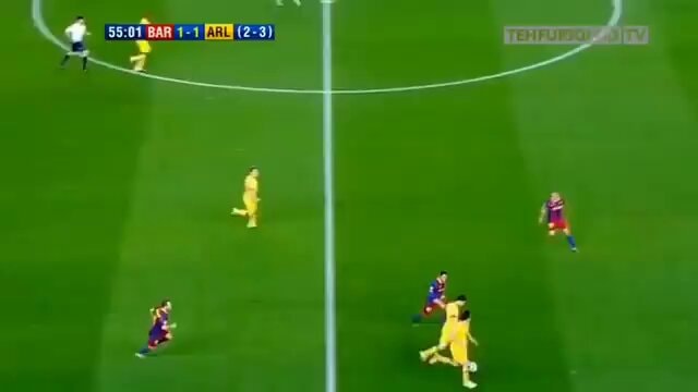 Van Persie vs Barcelona ejection