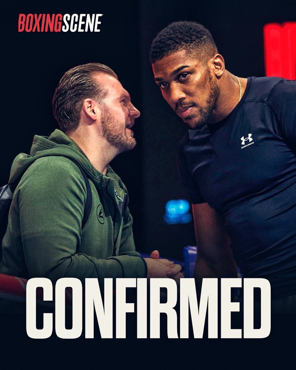 Anthony Joshua Ben Davison Tyson Fury
