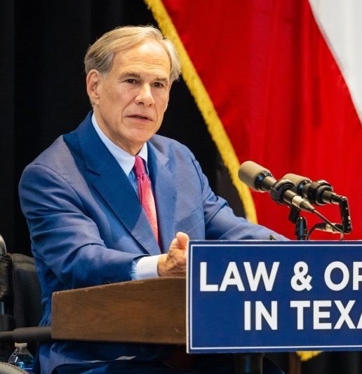 Greg Abbott Texas flag statement