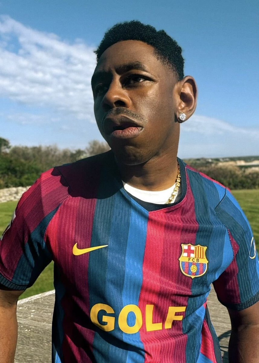 FC Barcelona x GOLF Wang jersey