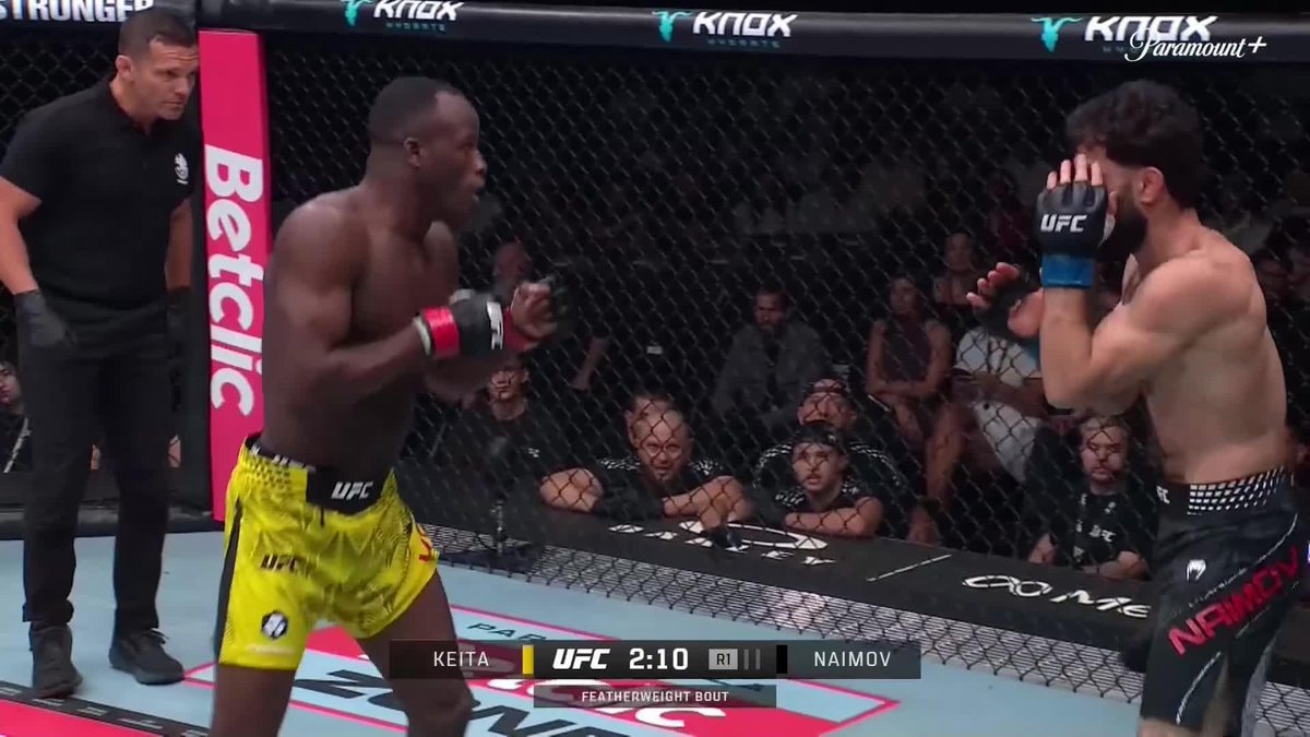 Losene Keita vs Aaron Pico UFC333