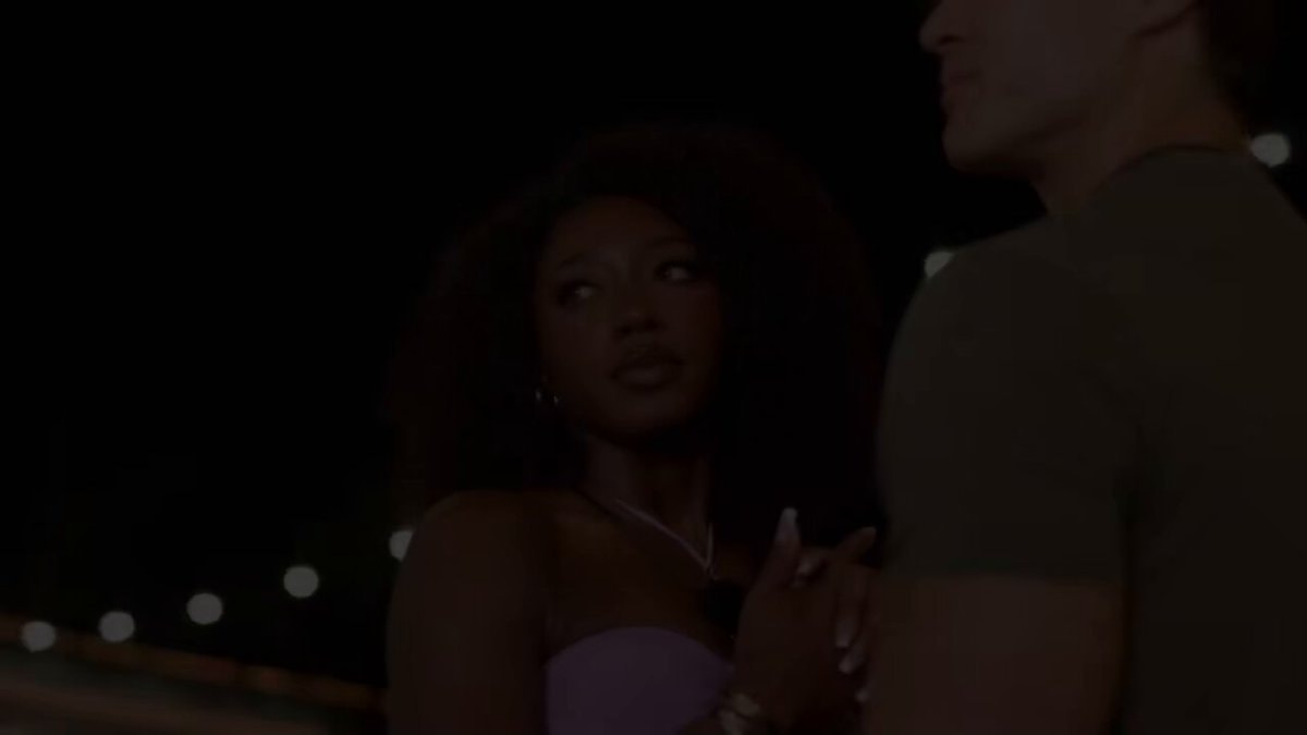 Love Island USA romantic moment