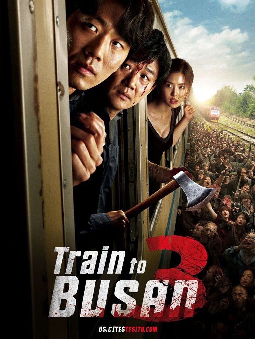 Train to Busan zombie horde scene