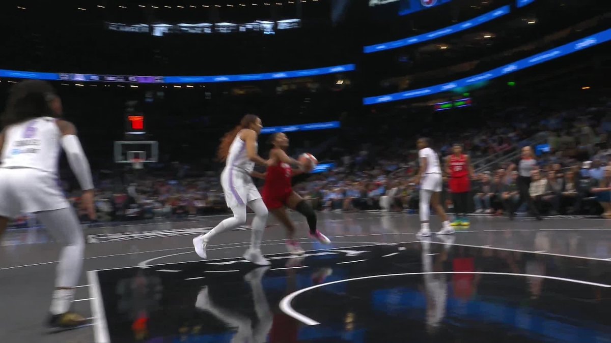 Angel Reese tough bucket foul