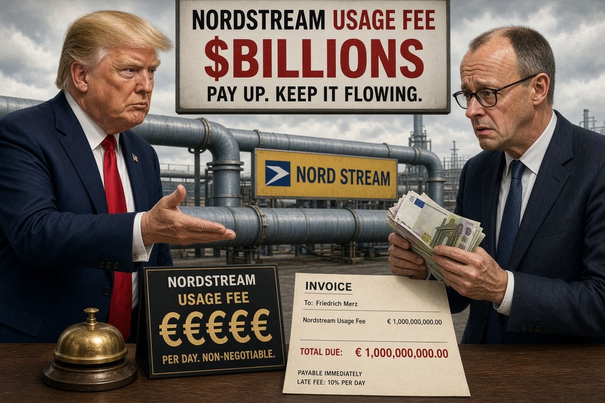 Trump Nord Stream invoice