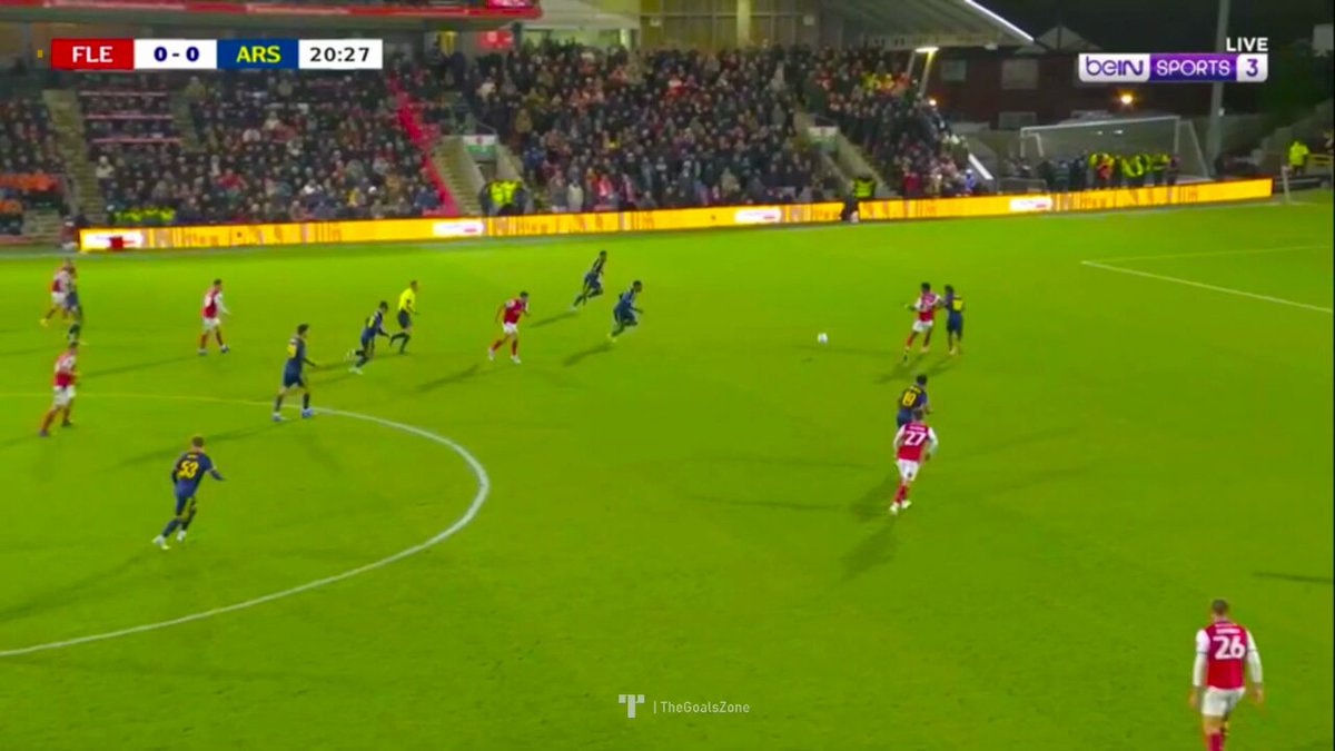 Arsenal vs Fleetwood match