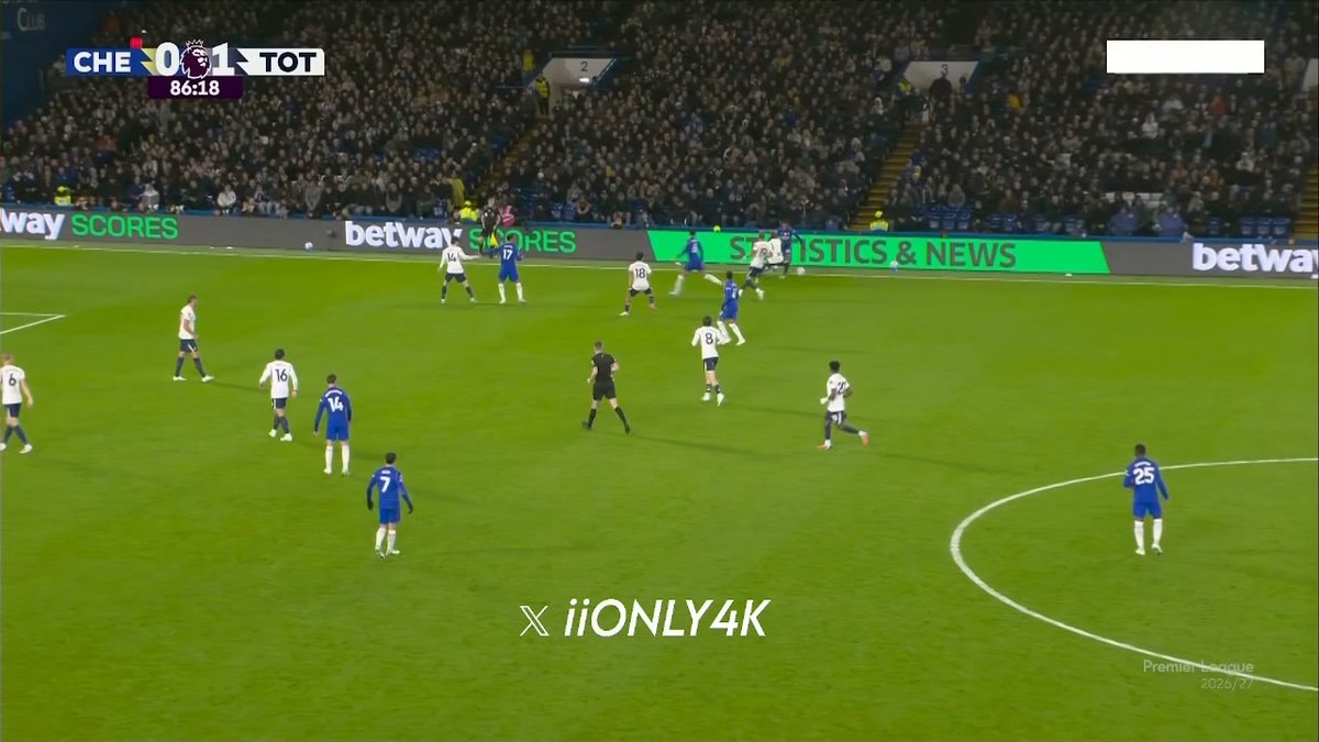 Mathys Tel doubles Tottenham lead at Stamford Bridge